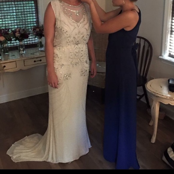 Floor length bridesmaid dress - Picture 2 of 3